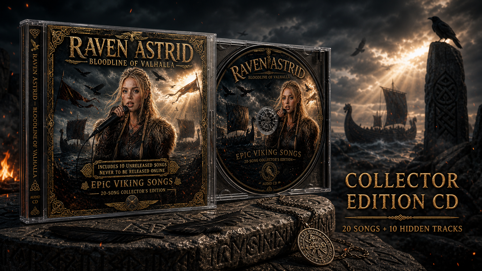Collector CD presentation artwork